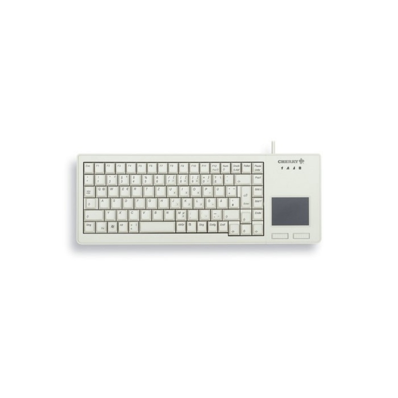 Cherry xs touchpad tastiera usb qwerty inglese us grigio