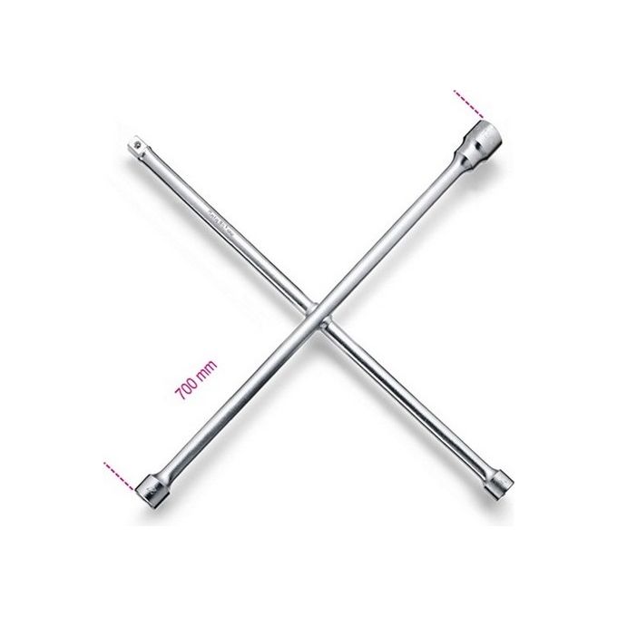 Chiave a croce pneumatici 982 (700mm) per dadi 24 mm, 32 mm, 37 mm, 3/4" F 009820001 Chiave a croce pneumatici 982 (700mm) per dadi 24 mm, 32 mm, 37 mm, 3/4" F 009820001