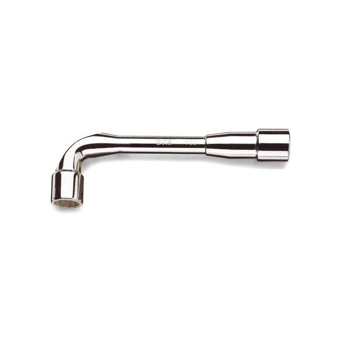 Chiave a pipa 932 doppia esagonale poligonale pesante (14mm) Cromo lucido 009320014