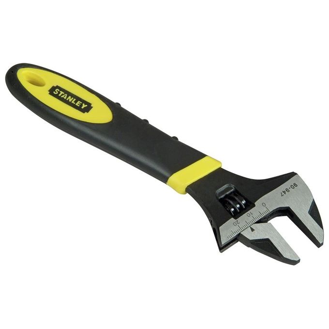 Chiave a rullino (150mm) apertura max 24 mm Nero e Giallo 090947