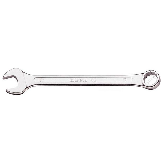 Chiave combinata 42 forchetta e poligonale (41mm) Cromo satinato 000421041