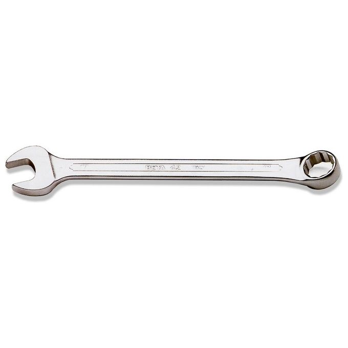 Chiave combinata 42 forchetta e poligonale (5,5mm) Cromo satinato 000421005