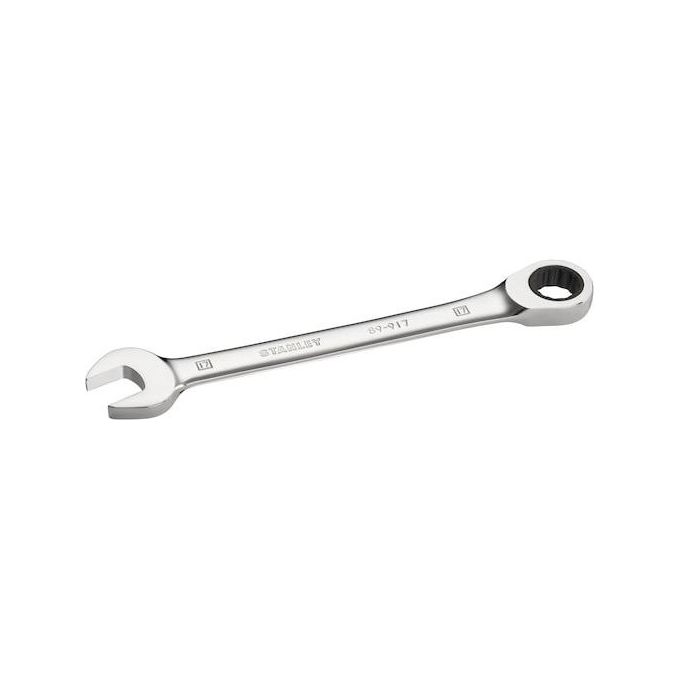 Chiave combinata a cricchetto reversibile (17mm) Cromo lucido STMT899170