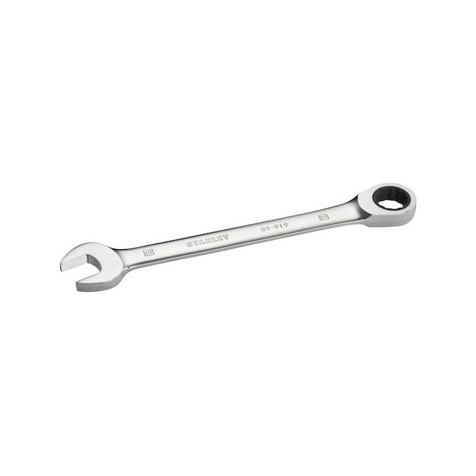Chiave combinata a cricchetto reversibile (19mm) Cromo lucido STMT899190