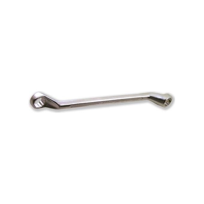 Chiave poligonale 93 speciale ponteggi curvata doppia (21x22mm) Cromo 000930021