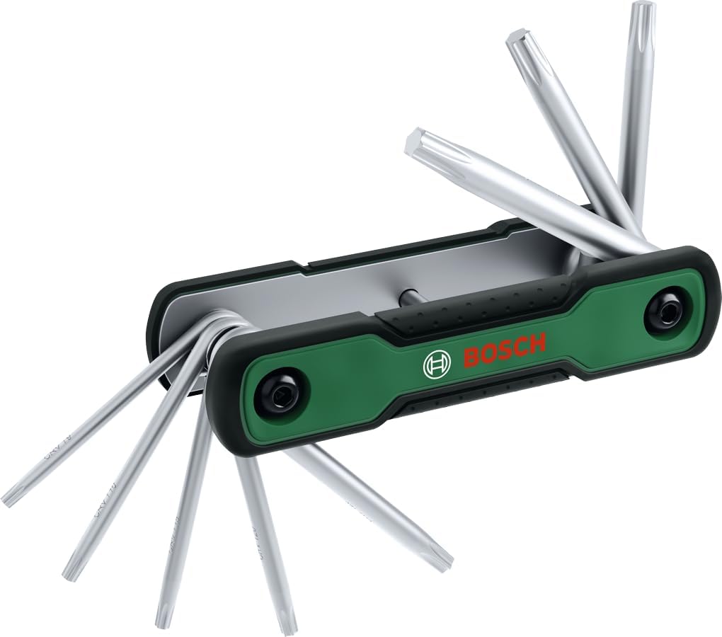 Chiavi Torx Bosch Torx Key Set Cromo Vanadio Compatto Portatile