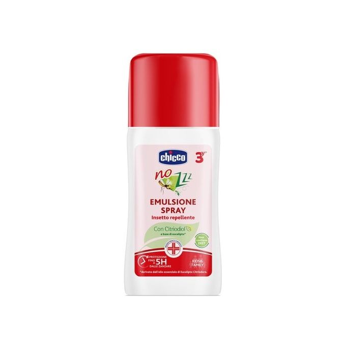 Chicco Antizanzare Zanza No Emulsione Spray Insetto Repellente