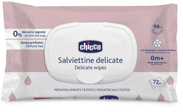 Chicco Cosmetici Salviette 60 pezzi No Prof