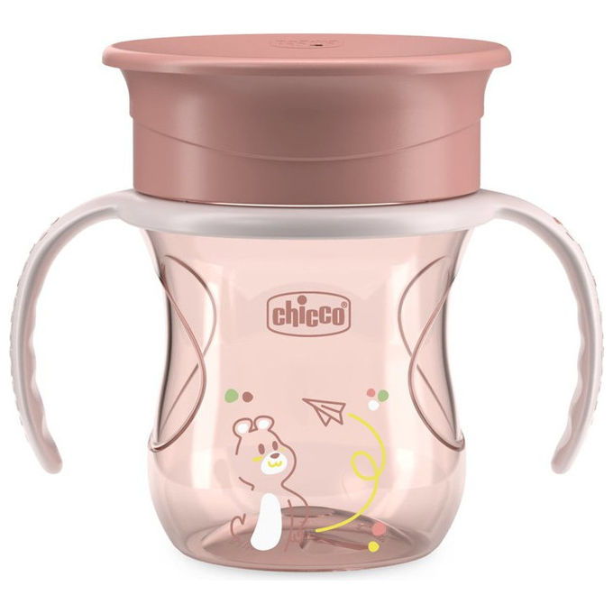 Chicco Tazza 360° Perfect 12M+ Rosa Universale 200 ml