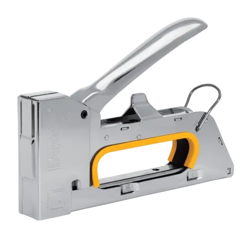 Chiodatrice/graffatrice Rapid PRO R23 - Per graffette da 13/4 a 8 mm - Anti-rinculo - Funzione di bloccaggio - Finitura cromata