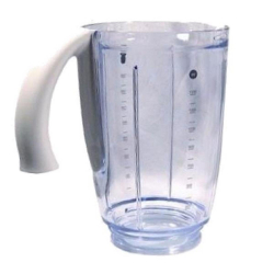 Ciotola Frullatore/mixer Acrilico Bianco - Robot Da Cucina E Cuocitutto Kenwood 44322