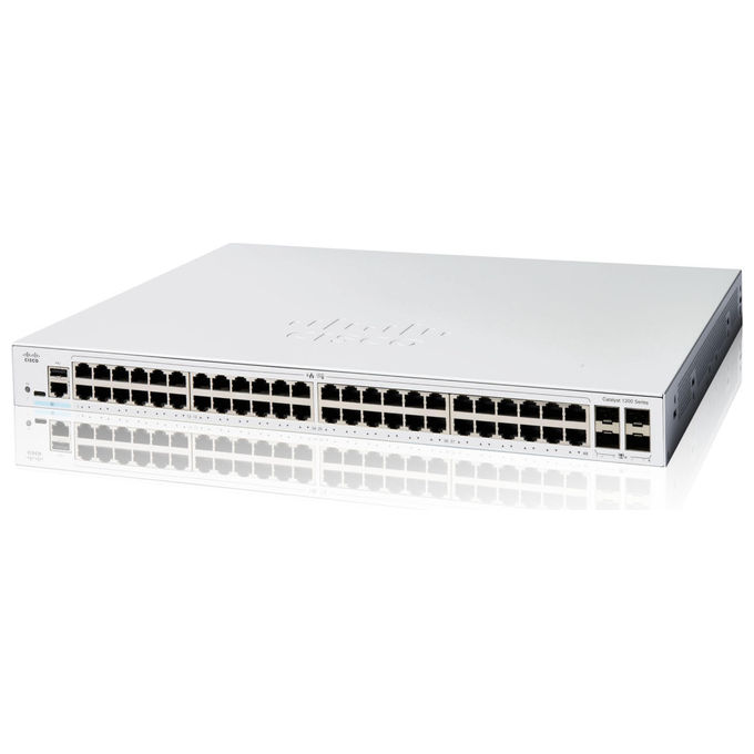 Cisco C1200-48T-4G Catalyst 1200-48T-4G Switch Gestito L2-L3 48 Porte Gigabit Ethernet