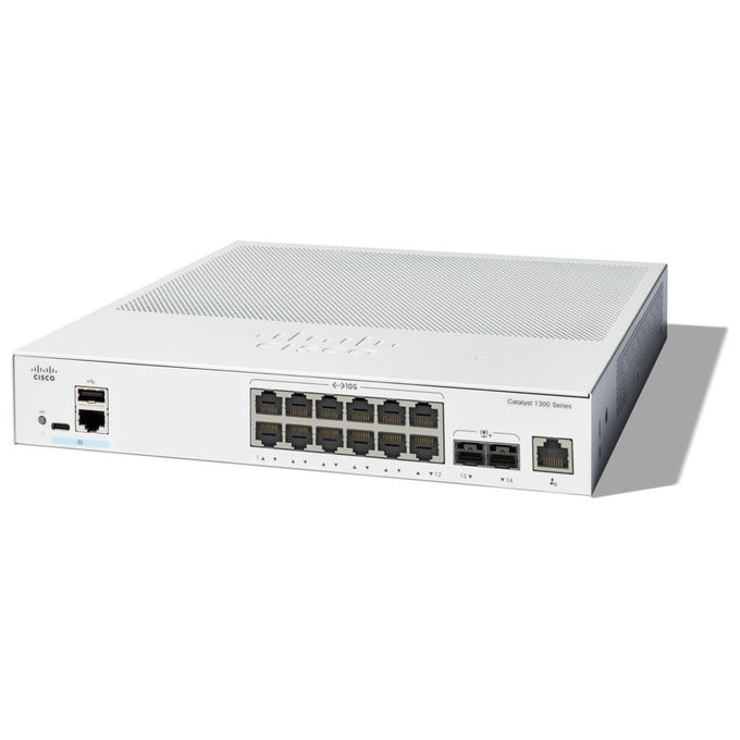 Cisco C1300-12XT-2X Switch di rete gestito L2-L3 12 porte 10GE 2x10G SFP+ Grigio