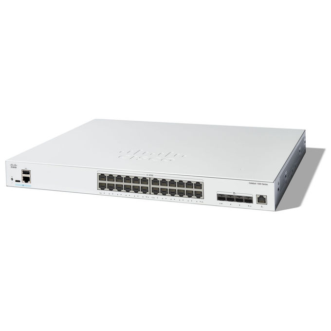 Cisco C1300-24XT Switch di Rete Gestito 24 Porte 10GE 4x10G SFP+ L2-L3 Grigio