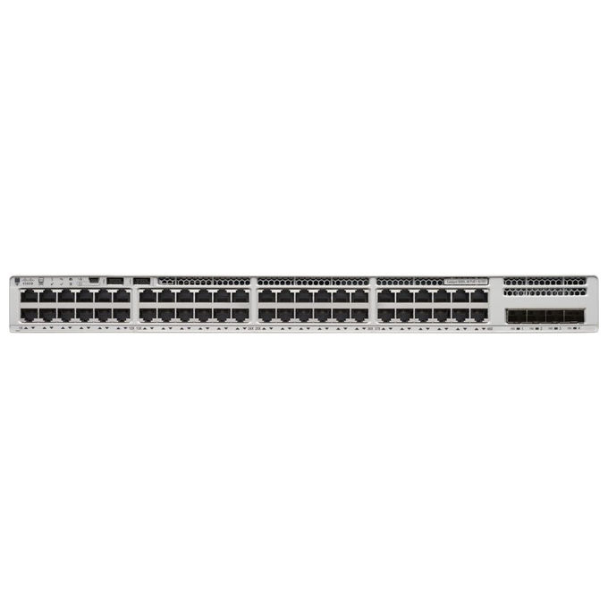 Cisco C9200L-48PL-4G-E Switch gestito 48 porte Gigabit Ethernet PoE Catalyst 9200L-48PL-4G-E Cisco C9200L-48PL-4G-E Switch gestito 48 porte Gigabit Ethernet PoE Catalyst 9200L-48PL-4G-E