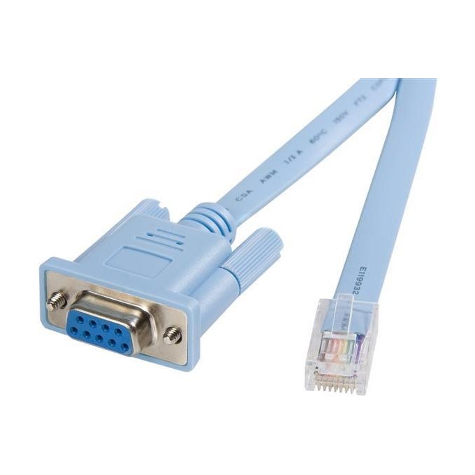 Cisco RJ45 a DB9 Azzurro 1,8m DB9CONCABL6