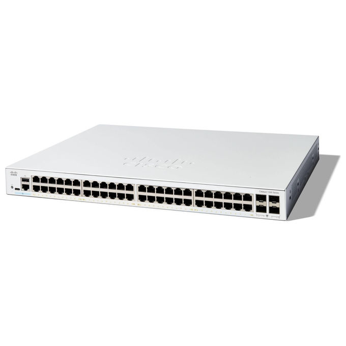 Cisco Switch Catalyst C1300-48T-4G 48 Porte Gigabit Ethernet Gestito Montabile su Rack Cisco Switch Catalyst C1300-48T-4G 48 Porte Gigabit Ethernet Gestito Montabile su Rack