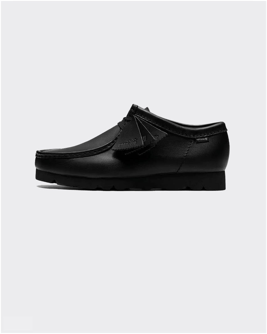 Clarks Scarpa Wallabee GTX Leather Nera