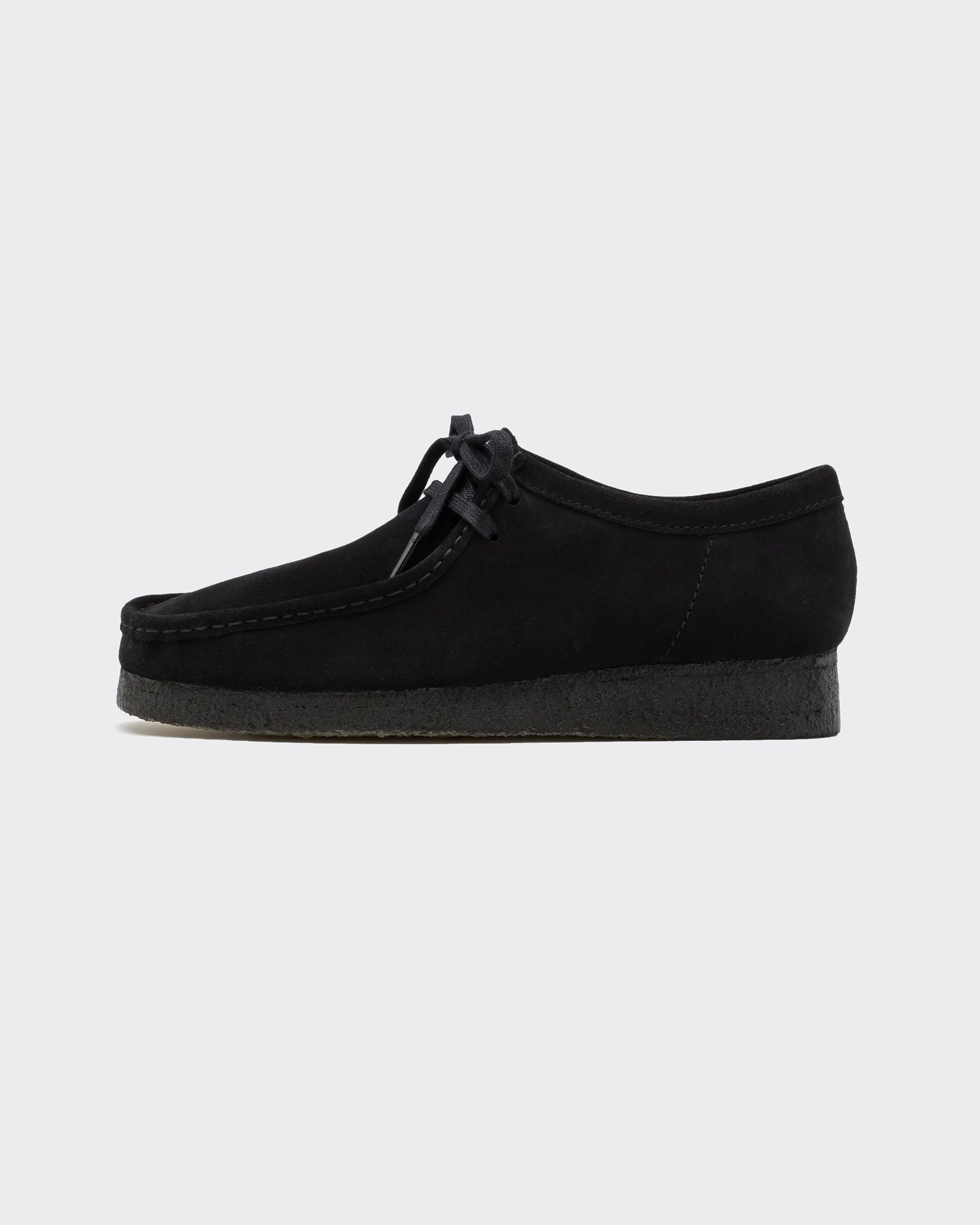 Clarks Sneakers Wallabee Suede Nere