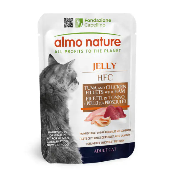 Classic gatto con tonno pollo e prosciutto jelly