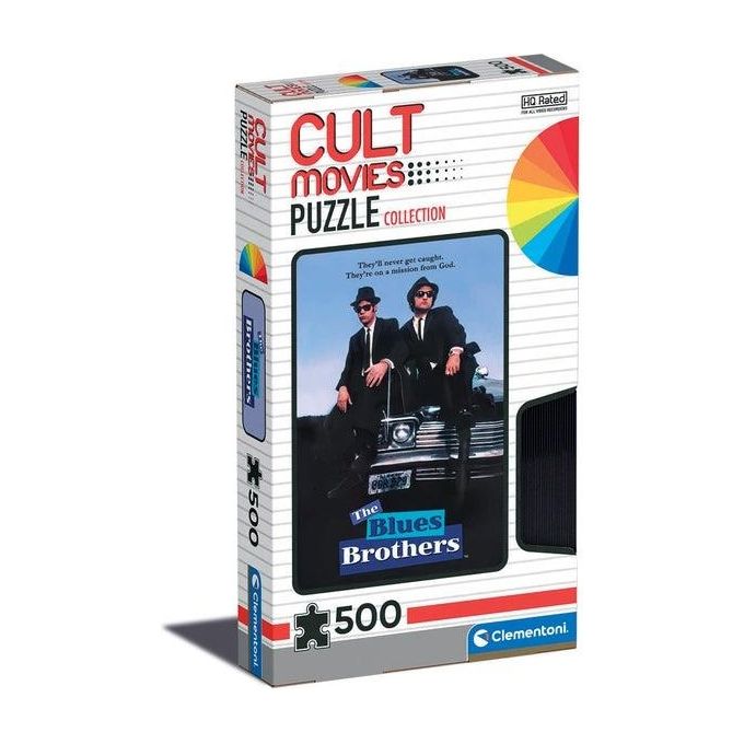 Clementoni Puzzle da 500 Pezzi Cult Movies: The Blues Brothers