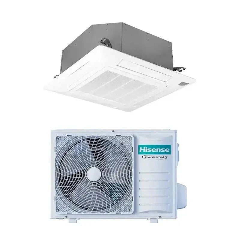 Climatizzatore A Cassetta Hisense Super ACT52U4RJ8, 18000 Btu Inverter A++, R32, Design Compatto