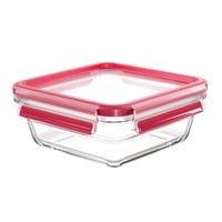 CLIP & CLOSE N10414 Quadrato Scatola 0,8 L Trasparente 1 pz, Casella
