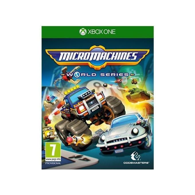Codemasters 1019025 Micro Machines World Series Gioco Xbox One Fino a 12 Giocatori Online e 4 Locali con Modalita' di Gioco Classiche e Arene di Battaglia colore Nero