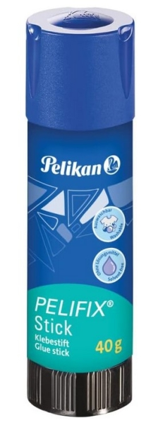 Colla stick Pelikan Pelifix 40 g - Ideale per carta cartone fotografie ecc... - Apertura facile