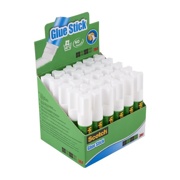 Colla stick Scotch 8g - Adesivo permanente - Trasparente - 1 pezzo