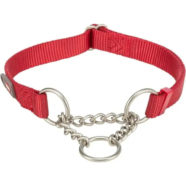 Collare semistrangolo regolabile per cani Trixie Premium Rosso Taglia L-XL 50-65 cm - 1° ORDINE? scegli tra BZR5 - BZR20 + 200 pt fedeltà Collare semistrangolo regolabile per cani Trixie Premium Rosso Taglia L-XL 50-65 cm - 1° ORDINE? scegli tra BZR5 - BZR20 + 200 pt fedeltà