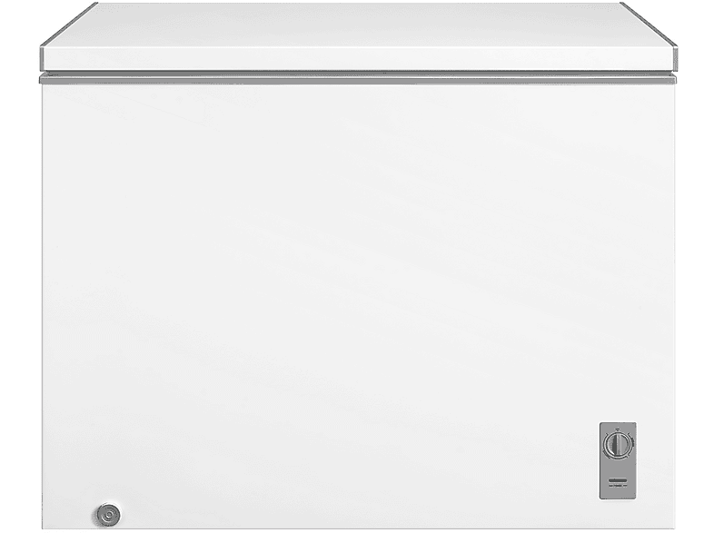 COMFEE' RCC335WH2 Congelatore pozzo, Capacità netta 249 l, dimensioni: L 98,5 cm, A 85 P 60 Rumorosità 41 dB(A), Bianco, Classe E