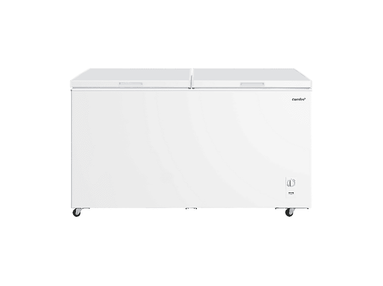 COMFEE' RCC688WH2 Congelatore pozzo, Capacità netta 508 l, dimensioni: L 153 cm, A 83 P 73,5 Rumorosità 41 dB(A), Classe E