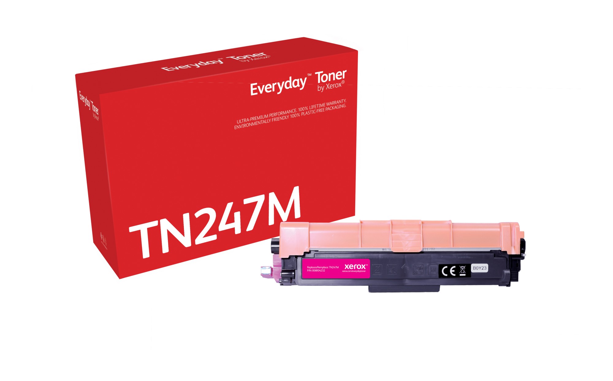 Compatibile Everyday Toner Magenta compatibile con Brother TN-247M Resa elevata