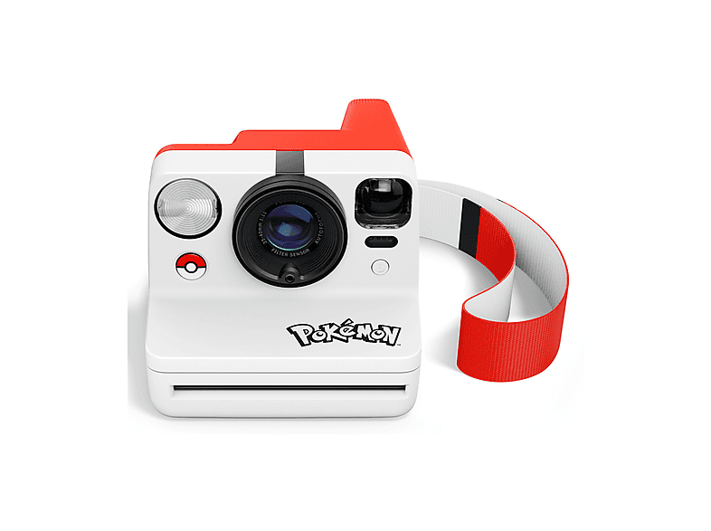 Compatta POLAROID Now Gen 3 - Pokeball Bianca, rossa