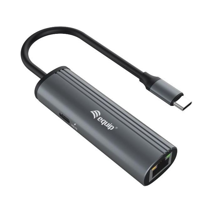 Conceptronic 133486 Replicatore di Porte e Docking Station per Notebook Usb Tipo-c Nero-Grigio