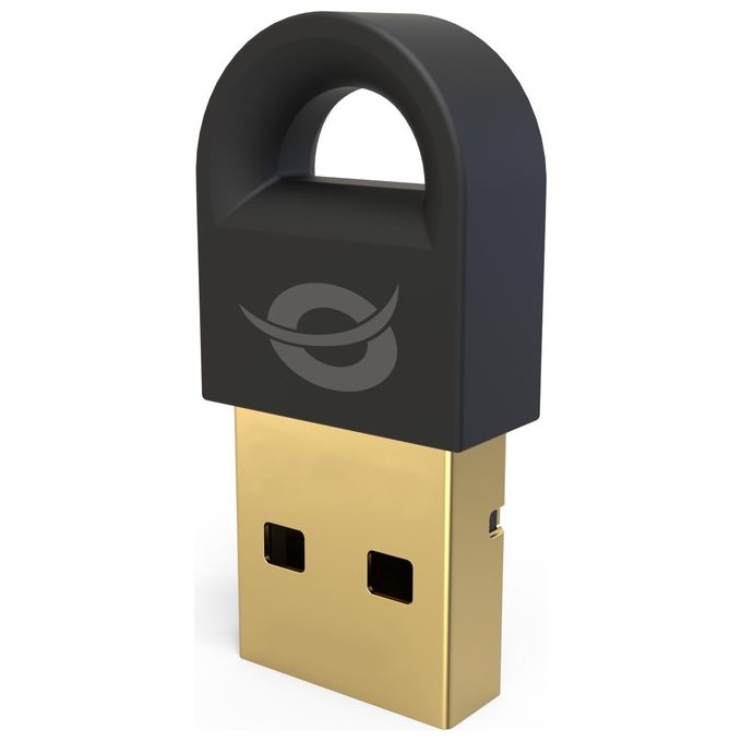 Conceptronic ABBY16B Adattatore USB Bluetooth 5.3 Nano USB-A 20m 3 Mbps Plug and Play colore Nero