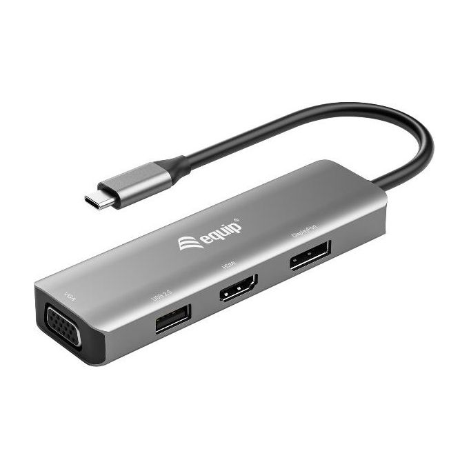 Conceptronic Adattatore Usb-C a Hdmi DisplayPort Vga