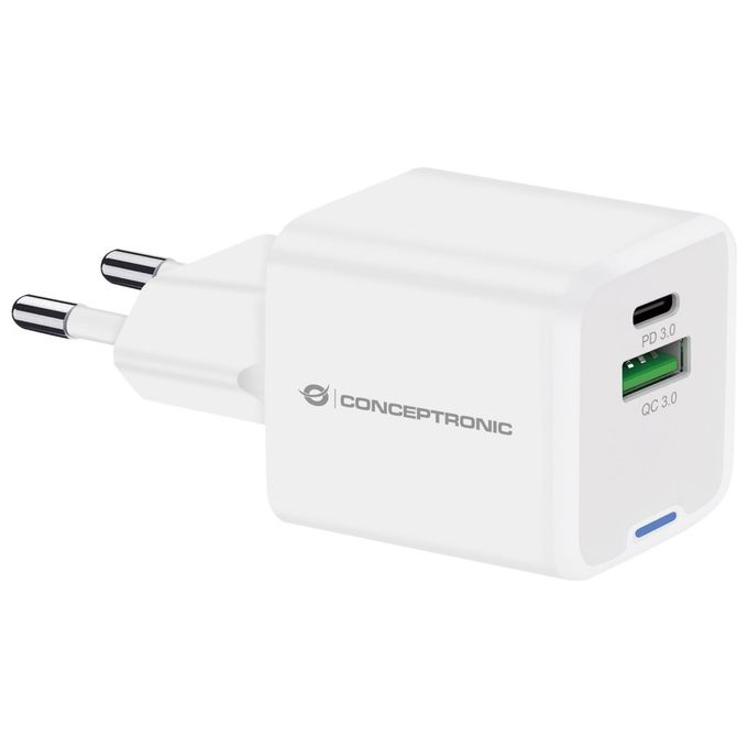 Conceptronic Althea15W Caricabatterie per Dispositivi Mobili Universale Bianco Ac Ricarica Rapida Interno