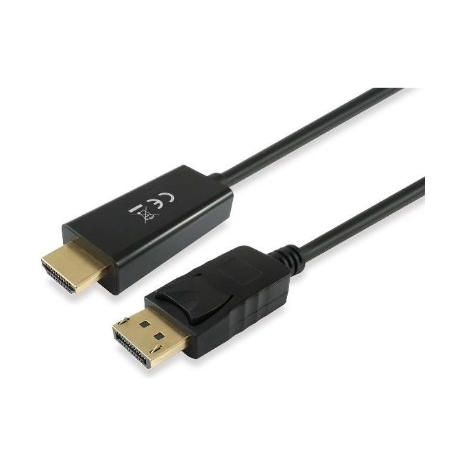 Conceptronic Cavo DisplayPort Maschio a Hdmi Maschio 2mt Nero