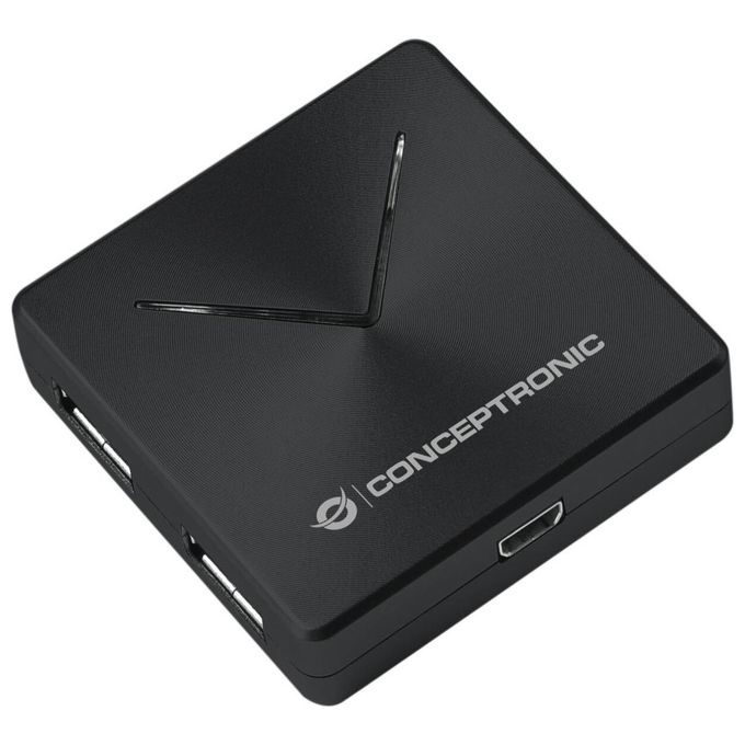 Conceptronic HUBBIES02B Hub 4 Porte Usb 3.0 Conceptronic HUBBIES02B Hub 4 Porte Usb 3.0