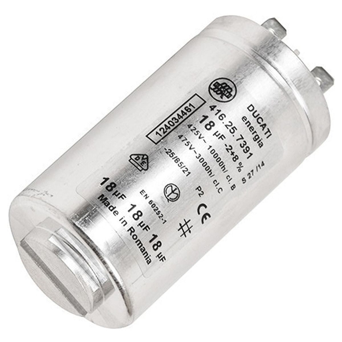 Condensatore 18µf - Asciugatrice Electrolux 326842