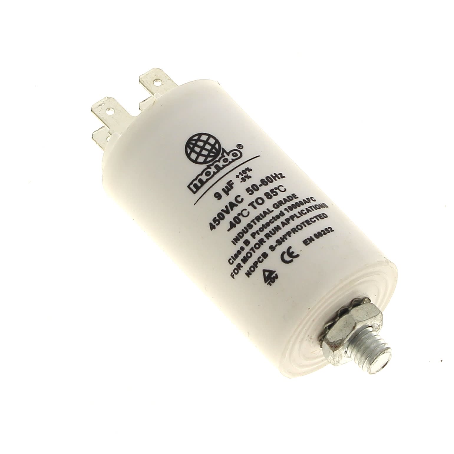 Condensatore, 9µf 400v Per Asciugatrice Electrolux