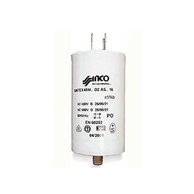 Condensatore Permanente 4 Mf 450v Per Lavastoviglie Beko 1886790500
