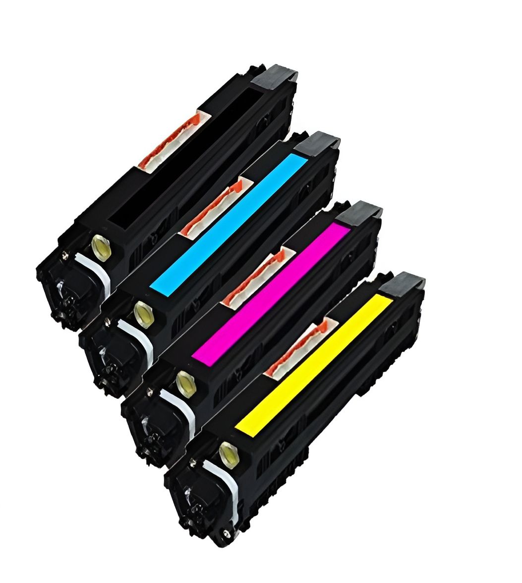 Confezione da 4 Toner Compatibili HP CF530A-CF533A 205A per LaserJet Pro MFP M180n-M181fw - NERO CIANO MAGENTA GIALLO