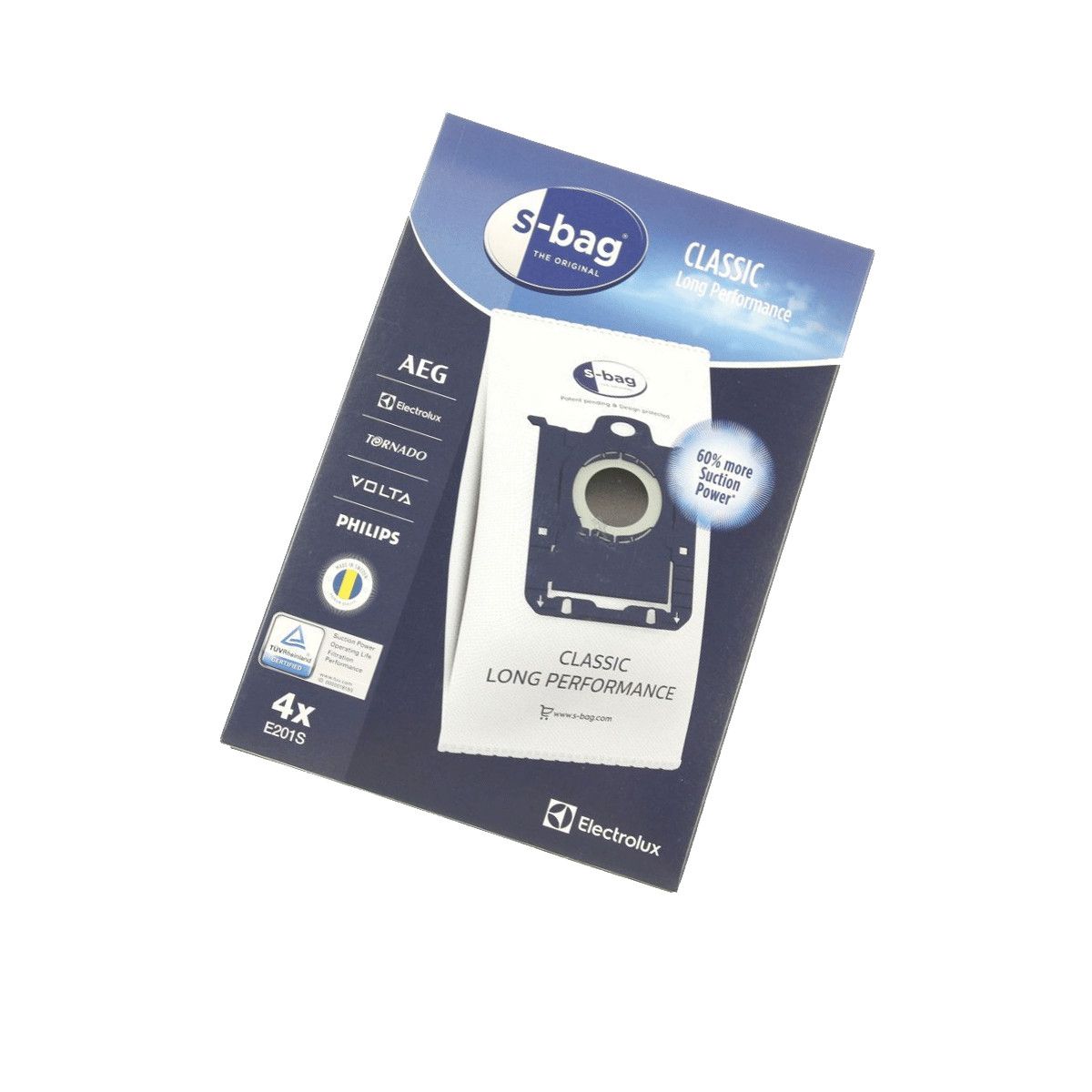 Confezione Di 4 Sacchetti S- Ultra Long Performance - Aspirapolvere Electrolux 983653665392077176