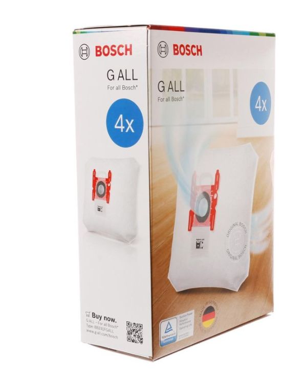 Confezione Di 4 Sacchetti Tipo G Originale - Aspirapolvere - Bosch - 1663503662734329023