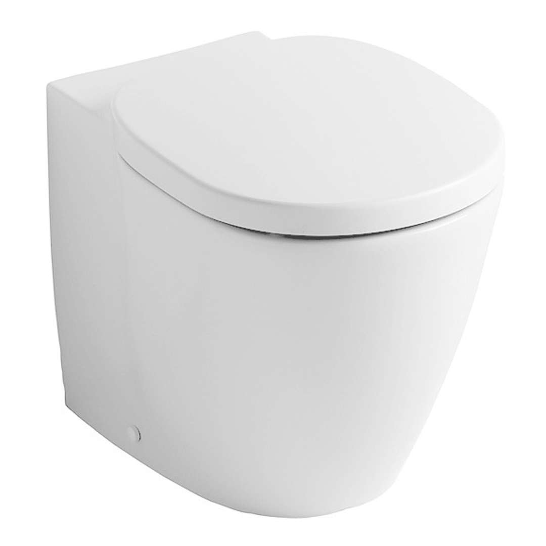 Connect - Wc A Terra, Risciacquo Profondo, Bianco E823101 - Ideal Standard