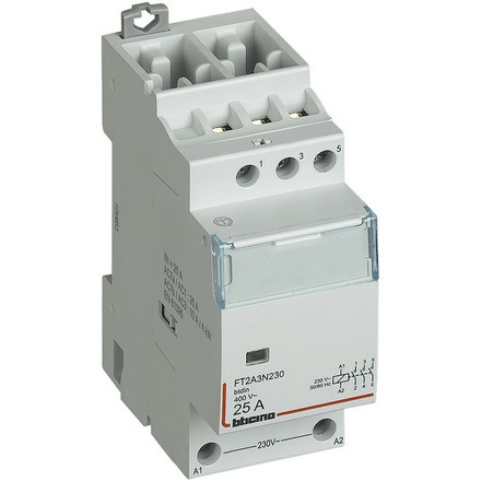 Contattore Modulare 3p No 25a Bob 230vac Ac3 ( Bticino Cod. Ft2a3n230 ) Contattore Modulare 3p No 25a Bob 230vac Ac3 ( Bticino Cod. Ft2a3n230 )