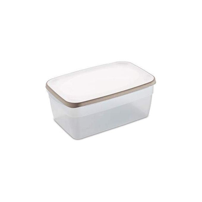 Contenitore alimenti (5,4Lt) CIAO FRESCO Bianco e Tortora 01541